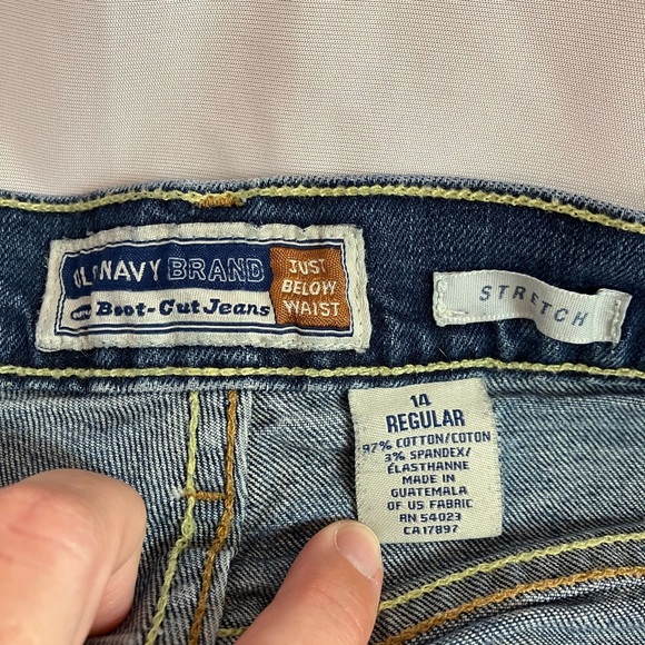 Old Navy Women's Boot Cut Jeans - Blue - Picture 7 of 9